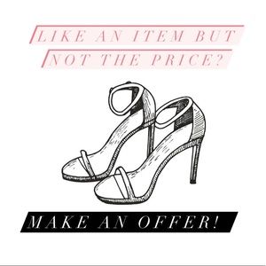 Don’t like the price? Send me an offer ☺️